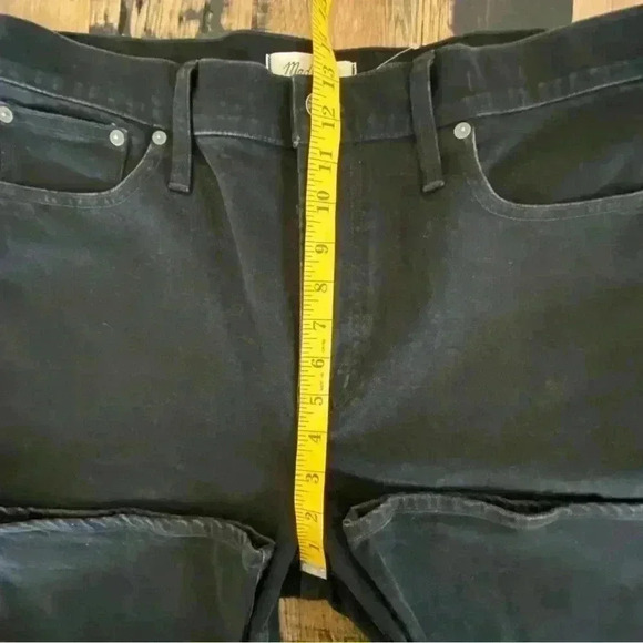 NEW Madewell The Perfect Vintage Flare Jean in Black Sherborn Wash Plus Size 32 - Picture 12 of 14